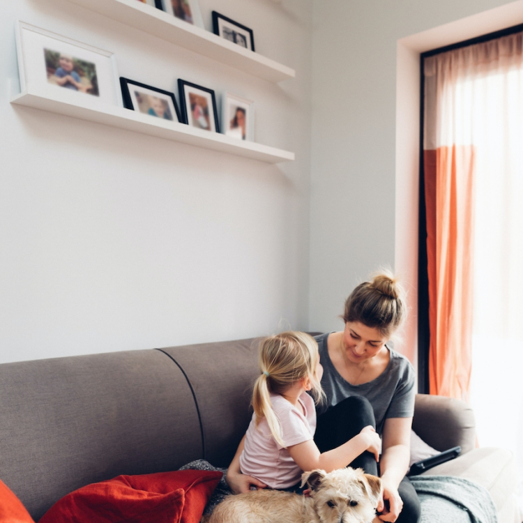 Une mère ave sa fille